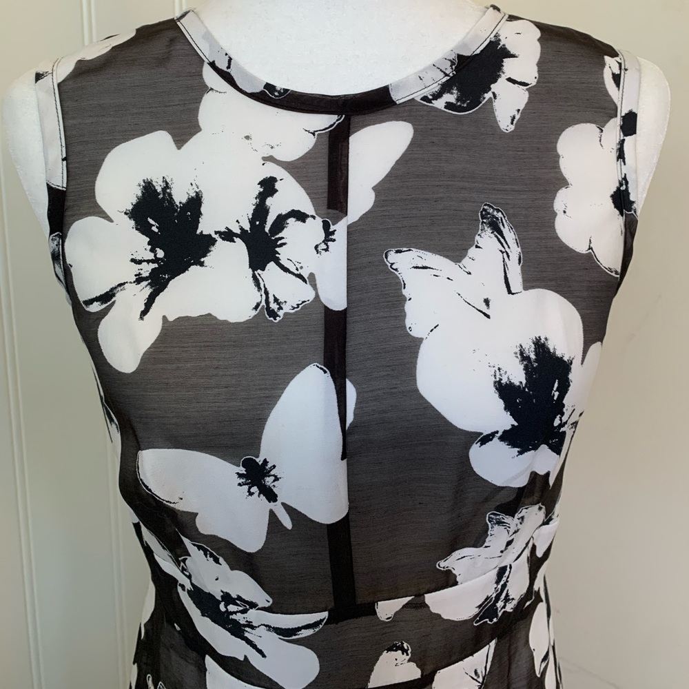 Comrags | Floral Dress with Butterflies